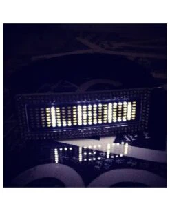 Ceinture Lumineuse Strass Blanc