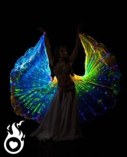 Ailes Lumineuses LED "Isis" -Lumière Fashion Promos Magasin ailes lumineuses led 3
