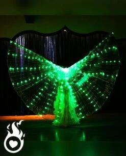 Ailes Lumineuses LED "Isis" -Lumière Fashion Promos Magasin ailes lumineuses led 8