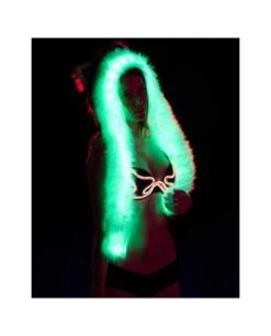 Bonnet Écharpe Lumineux Loup 11 Bonnet Écharpe Lumineux Loup -Lumière Fashion Promos Magasin bonnet echarpe 4