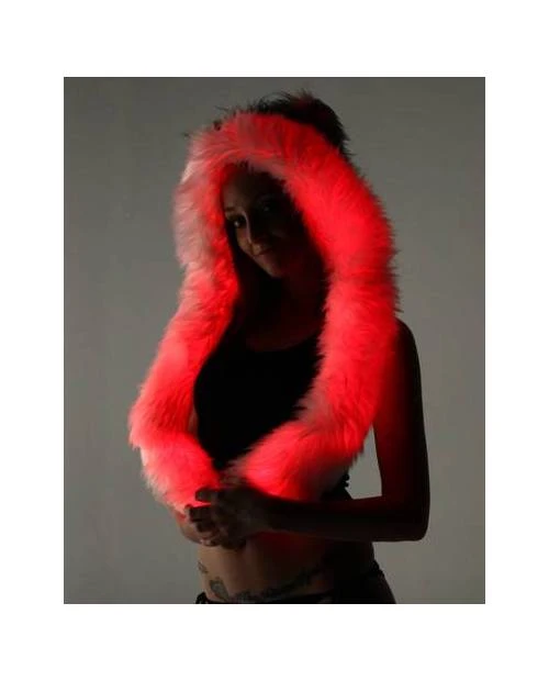 Bonnet Écharpe Lumineux Loup 7 Bonnet Écharpe Lumineux Loup – Image 7