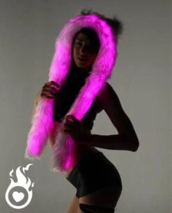 Bonnet Lumineux Led Ours Polaire