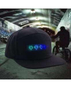 Casquette Led Programmable -Lumière Fashion Promos Magasin casquette led programmable 2