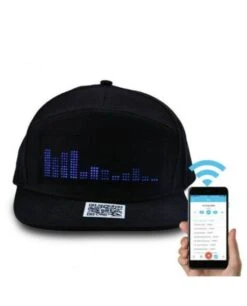 Casquette Led Programmable -Lumière Fashion Promos Magasin casquette led programmable 5