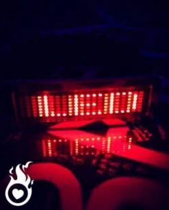 Ceinture Lumineuse Led Rouge