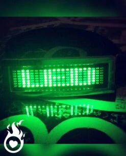 Ceinture Led Vert Personnalisée