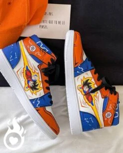 Chaussures Dragon Ball Z Goku Oranges -Lumière Fashion Promos Magasin chaussures dbz goku oranges 3