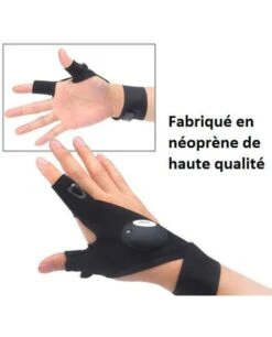 Gant LED Ampoule Puissante -Lumière Fashion Promos Magasin gant led lampe de poche 3