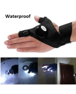 Gant LED Ampoule Puissante -Lumière Fashion Promos Magasin gant led lampe de poche 5