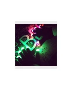 Paire Gants Lumineux Multicolores -Lumière Fashion Promos Magasin gant soiree 4