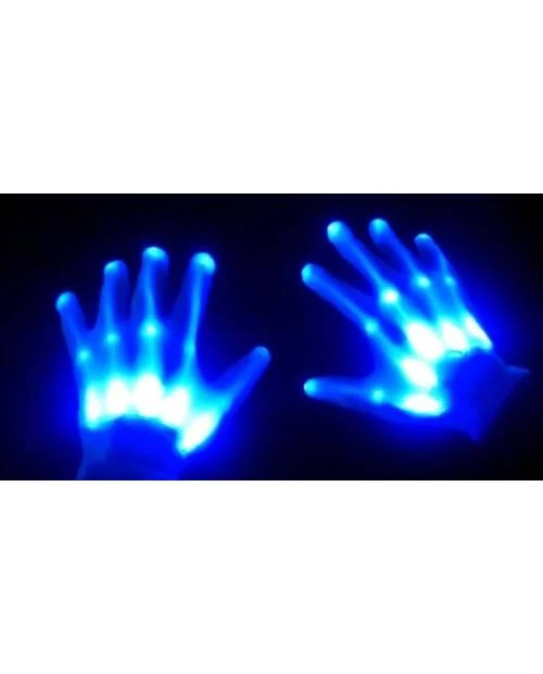 Skeleton / Alien LED Gloves 2 Skeleton / Alien LED Gloves – Image 2