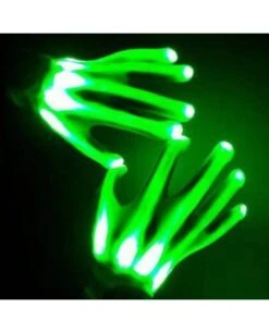 Skeleton / Alien LED Gloves 12 Skeleton / Alien LED Gloves -Lumière Fashion Promos Magasin gants lumineux led 4