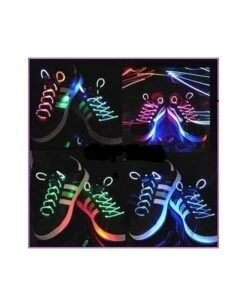 Lacets Fluorescents Lumineux -Lumière Fashion Promos Magasin lacets fluorescents 4