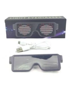 Lunettes Led Programmables 11 Lunettes Led Programmables -Lumière Fashion Promos Magasin lunettes led programmables 4