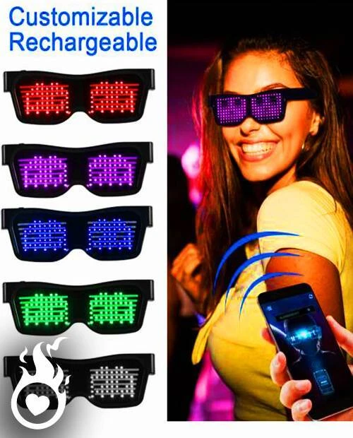 Lunettes Led Programmables 1 Lunettes Led Programmables