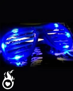 Lunettes Lumineuses Led Bleues