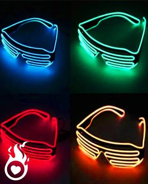 Lunettes Lumineuses Fête "Star Rays" 1 Lunettes Lumineuses Fête "Star Rays"