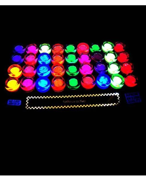 Maquillage Fluo : Fard à Paupière Fluorescent 2 Maquillage Fluo : Fard à Paupière Fluorescent – Image 2