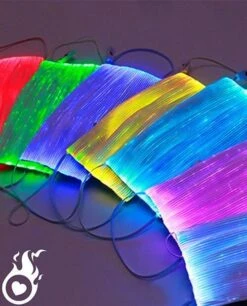 Masque Covid LED Lumineux -Lumière Fashion Promos Magasin masque covid led lumineux 2