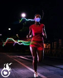 Masque Covid LED Lumineux -Lumière Fashion Promos Magasin masque covid led lumineux 4