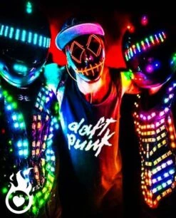 Masque Bloody Punk Led Lumineux