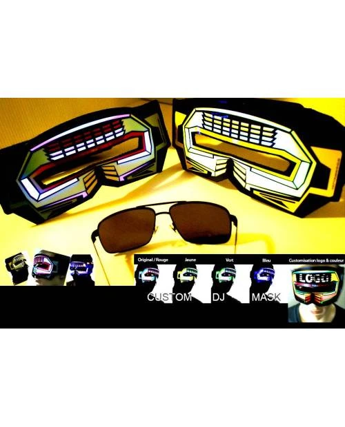 Masque Robot Lumineux Equalizer 7 Masque Robot Lumineux Equalizer – Image 7