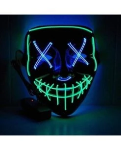 Masque "La Purge" American Nightmare Lumineux -Lumière Fashion Promos Magasin masque lumineux the purge american nightmare 3