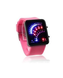 Montre Binaire Lumineuse LED -Lumière Fashion Promos Magasin montre binaire 3