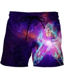 Short Sangoku Super Saiyan Blue