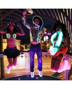 Soutien Gorge Fluo Led "Hypnose" -Lumière Fashion Promos Magasin soutien gorge fluo 3