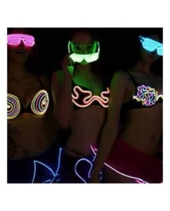 Soutien Gorge Fluo Led "Hypnose" -Lumière Fashion Promos Magasin soutien gorge fluo 4