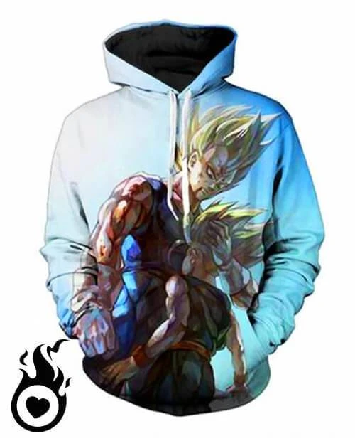 Sweat Capuche Vegeta Trunks 1 Sweat Capuche Vegeta Trunks