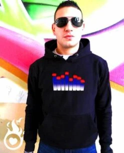SWEAT LUMINEUX LED EQUALIZER 3D