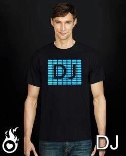 T-Shirts Equalizer LED Lumineux : 6 Modèles -Lumière Fashion Promos Magasin t shirt equalizer led 3