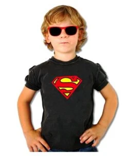 T Shirt Lumineux Superman Enfant