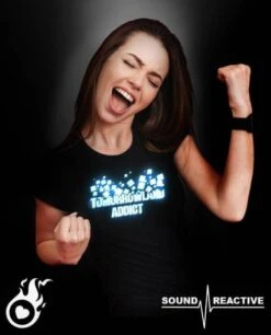 Tee-Shirt LED Tomorrowland "Addict" Femme