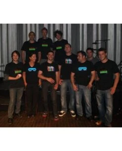 Tee-Shirt Lumineux Equalizer : 6 Modèles -Lumière Fashion Promos Magasin t shirt lumineux equalizer 3