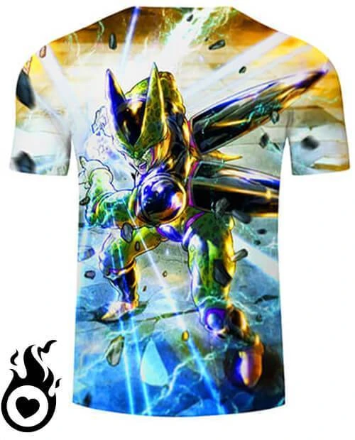 Cell DBZ Tee-Shirt 2 Cell DBZ Tee-Shirt – Image 2