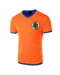 Tee Shirt Dragon Ball Orange -Lumière Fashion Promos Magasin tee shirt dragon ball orange 2