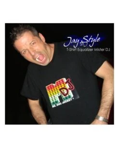 Tee Shirt Femme Equalizer I Love Mister Dj -Lumière Fashion Promos Magasin tee shirt femme equalizer i love mister dj 2