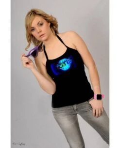 Tee Shirt Lumineux Music Femme