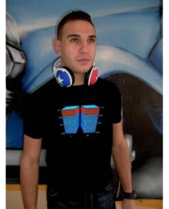 Tee Shirt LED "Decibels" Equalizer