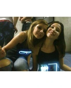 Tee-Shirt Lumineux Interactif Lunettes 12 Tee-Shirt Lumineux Interactif Lunettes -Lumière Fashion Promos Magasin tee shirt lumineux glasses 3