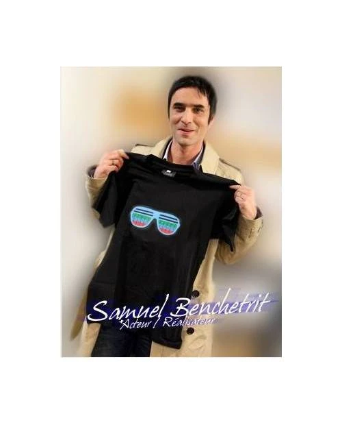 Tee-Shirt Lumineux Interactif Lunettes 8 Tee-Shirt Lumineux Interactif Lunettes – Image 8