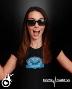 T-Shirt Tomorrowland Lumineux "EYE" Femme -Lumière Fashion Promos Magasin tee shirt tomorrowland femme lumineux 2