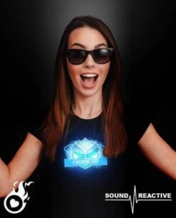 T-Shirt Tomorrowland Lumineux "EYE" Femme