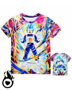 Tee-shirt Végéta Super Saiyan Blue