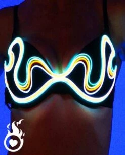 Top Femme Soirée : Soutien-Gorge Led "Séduction"