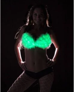 Top Fluo Led : Soutien Gorge "Fourrure" -Lumière Fashion Promos Magasin top fluo 5