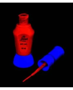 Vernis Brillant Précision Couleur Orange Fluo